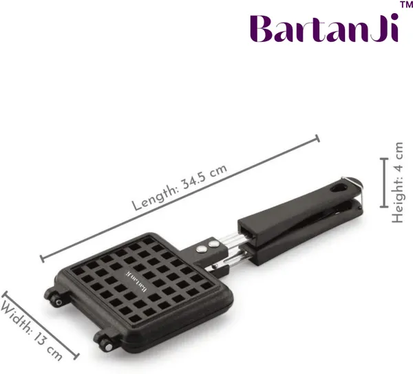 BartanJi_Premium_Gas_Stove_Waffle_(Black)