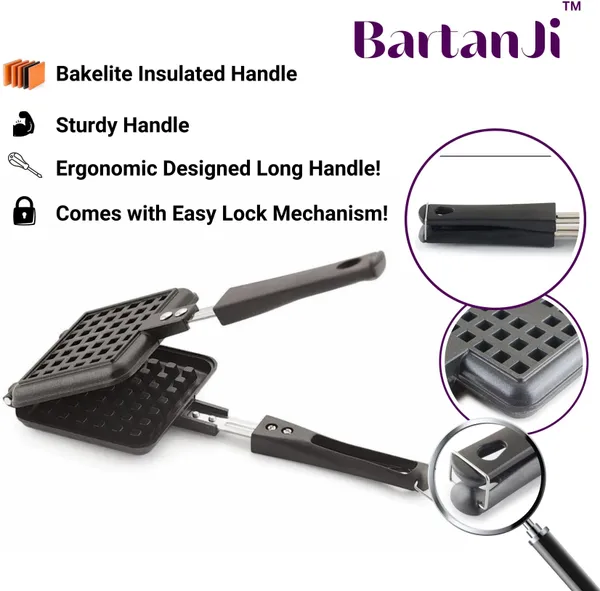 BartanJi_Premium_Gas_Stove_Waffle_(Black)