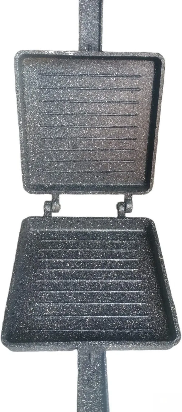 BartanJi_Jumbo_Griller,_Non-Stick_Gas_Toaster_with_Silicone_Brush_Grill_Sandwich_Maker_(Black)