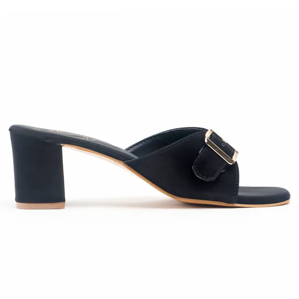 Black_Buckle_Heeled_Mules_for_Women