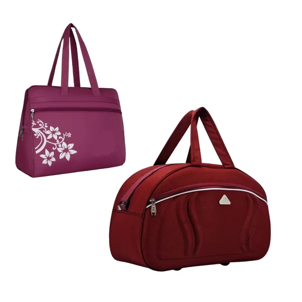 kujra_hand_bag_pack_of_2_Duffel_Without_Wheels_