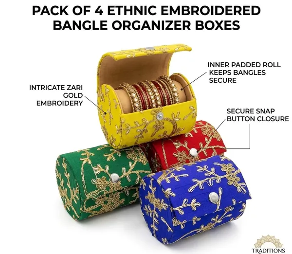 Bangle_Box_&_Jewellery_Organiser_for_Women_|_Fabric_Chudi_Storage_Case_with_Zipper_&_Handle_|_Ideal_Wedding,_Mehendi_&_Housewarming_Return_Gifts_(Pack_of_6,_Multicolor)