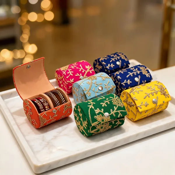 Bangle_Box_&_Jewellery_Organiser_for_Women_|_Fabric_Chudi_Storage_Case_with_Zipper_&_Handle_|_Ideal_Wedding,_Mehendi_&_Housewarming_Return_Gifts_(Pack_of_6,_Multicolor)