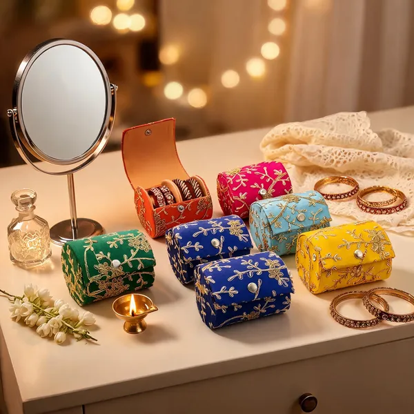 Bangle_Box_&_Jewellery_Organiser_for_Women_|_Fabric_Chudi_Storage_Case_with_Zipper_&_Handle_|_Ideal_Wedding,_Mehendi_&_Housewarming_Return_Gifts_(Pack_of_6,_Multicolor)