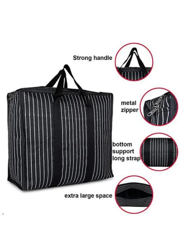 Kujra__Women_Black,_White_Handbag__-_Pack_of_2