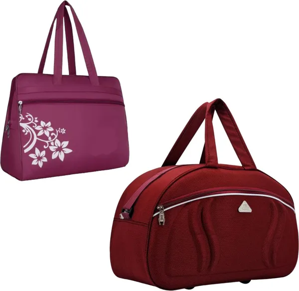 kujra_hand_bag_pack_of_2_Duffel_Without_Wheels_()