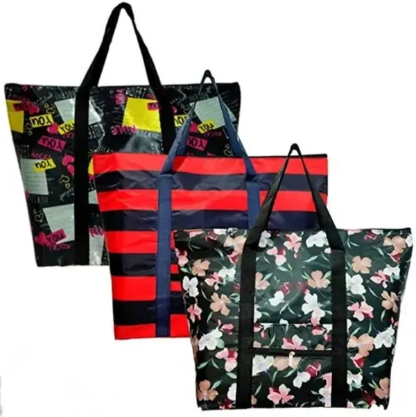 kujra_Men_&_Women_Multicolor_Hand-held_Bag_(Pack_of:_3)