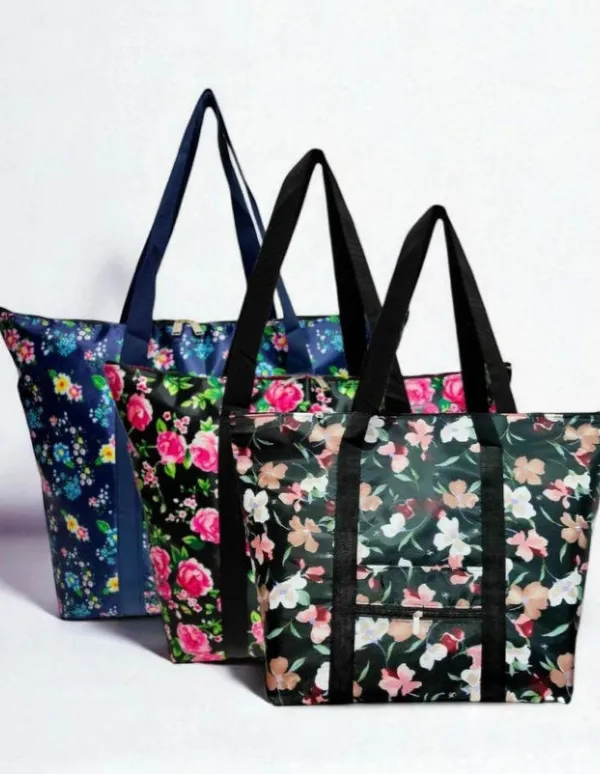 kujra_Men_&_Women_Multicolor_Hand-held_Bag_(Pack_of:_3)