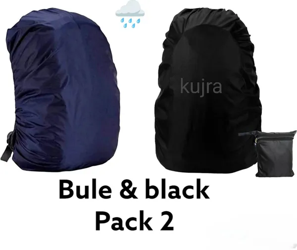 KujrAEnterprise_backpack_waterproof_cover_black_and_blue_pack_of_2_Waterproof_School_Bag_Cover_(30L_Pack_of_2)