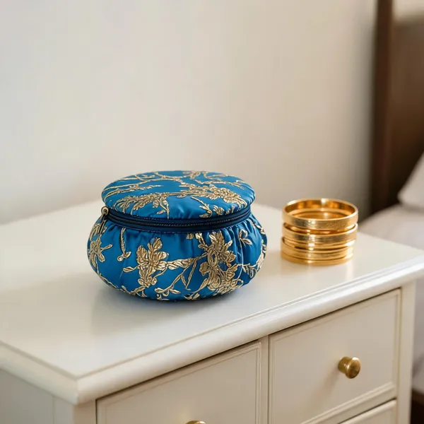 kujra_Embroidery_matki_shape_Bangle_Box_Jewellery_Organiser_Potli_()