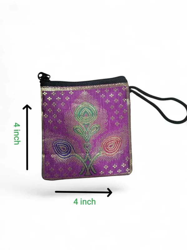 kujra_banarsi_coin_pouches_(pack_of_10)_Coin_Purse_(Pack_of_10)