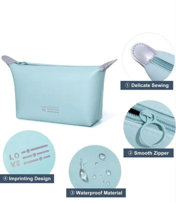 kujra_Multi-Purpose_Cosmetic_Pouch_Set_of_4_Waterproof_PU_Makeup_Bags_Multi_Free_Size_Pouch_(Pack_of_4)