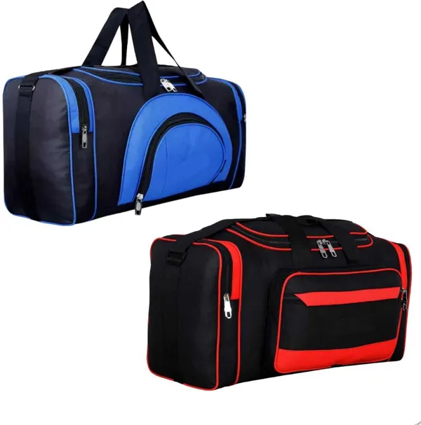kujra_luggage_traveling_large_size_bag_(pack_2)_Small_Travel_Bag__-_large_(Black)