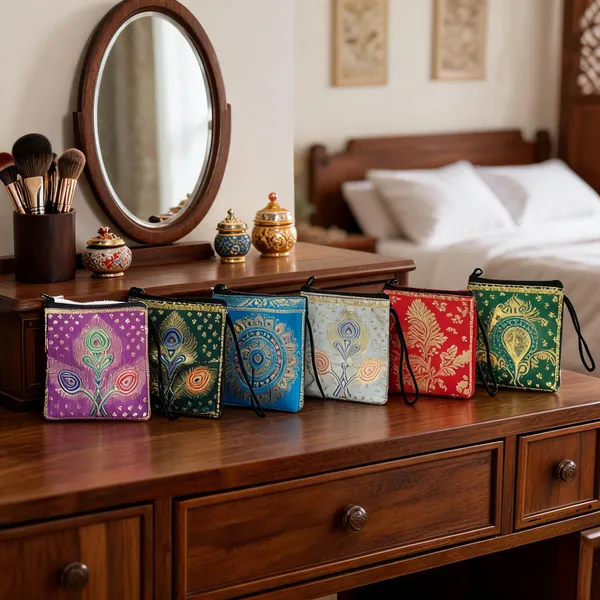 kujra_Women_Multicolor_Pouch_Pouch_(Pack_of_6)