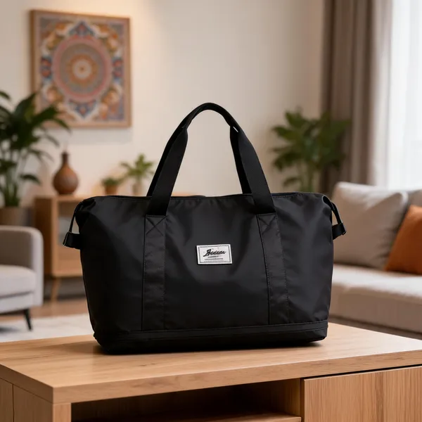 Waterproof_Nylon_Lightweight_Weekender_Tote_Bag_multicolor