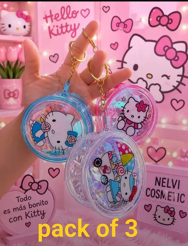 kitty_round_keychain
