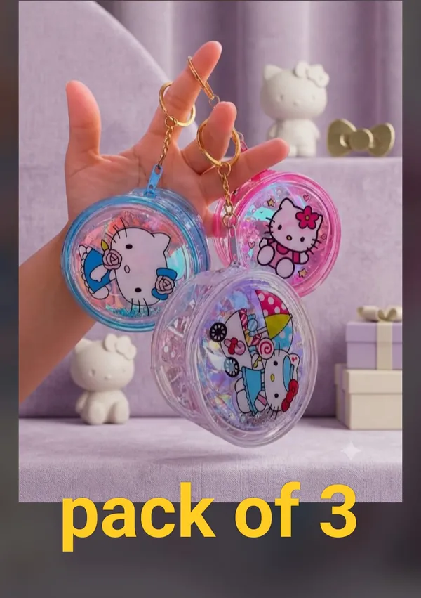 kitty_round_keychain