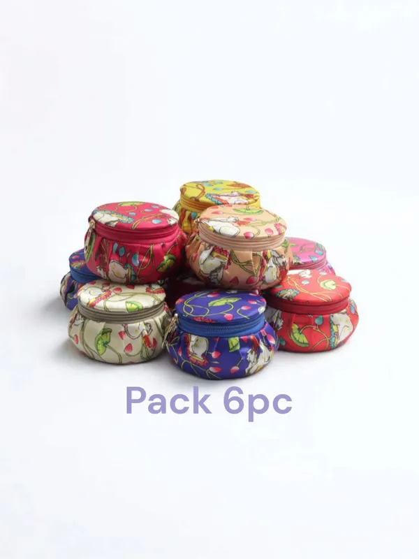 Traditional_Pichwai_Print_Matki_Shape_Bangle_&_Jewelry_Organizer_Box_(Pack_of_6,_Multicolor)