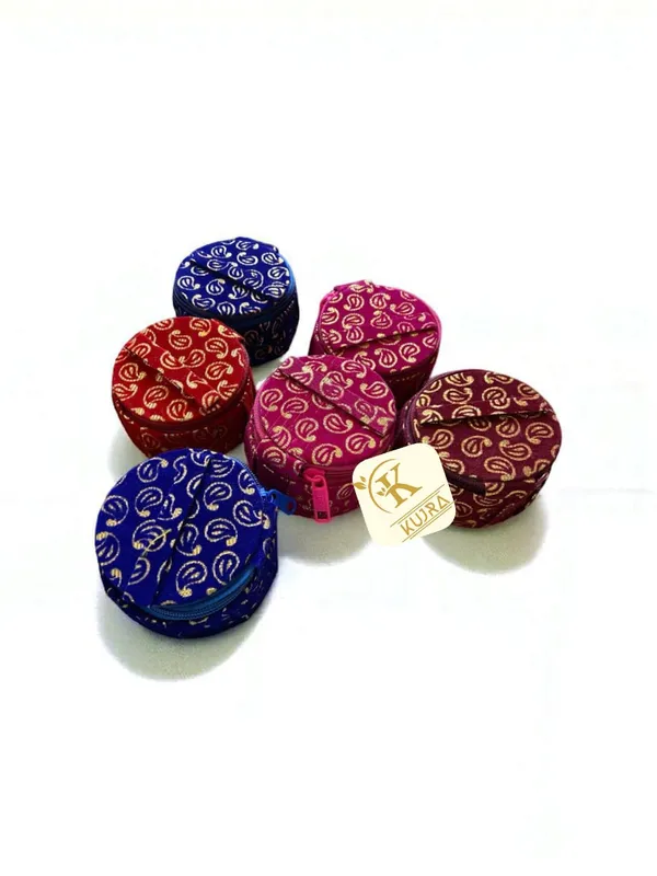 Round_Fabric_Jewellery_Storage_/_Bangle_Holder_Box_pack_of_6