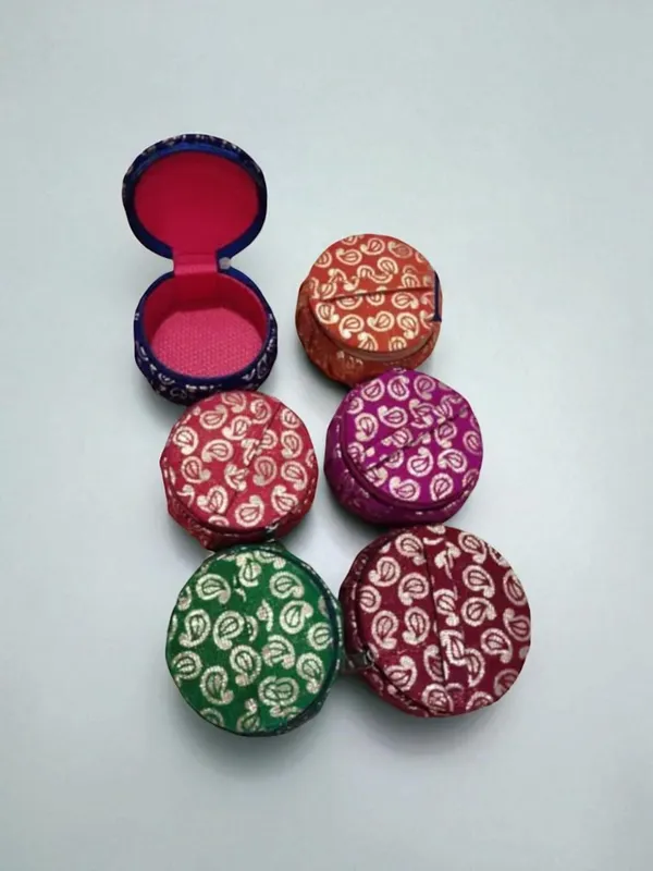 Round_Fabric_Jewellery_Storage_/_Bangle_Holder_Box_pack_of_6