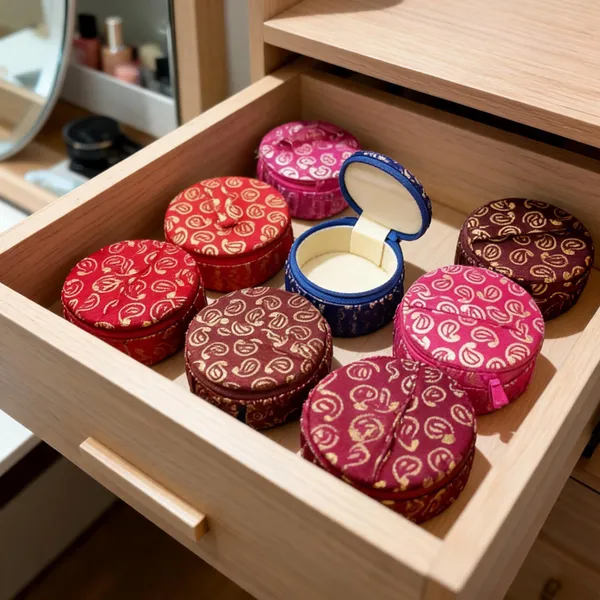 Round_Fabric_Jewellery_Storage_/_Bangle_Holder_Box_pack_of_6