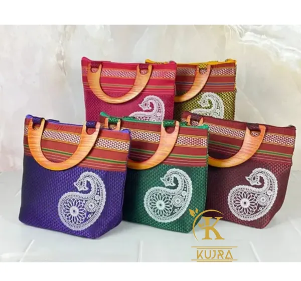 Khun_(खण)_Fabric_Purse_/_Zipper__PACK_OF_5