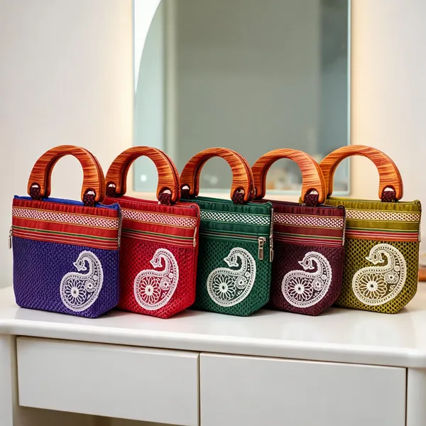 Khun_(खण)_Fabric_Purse_/_Zipper__PACK_OF_5