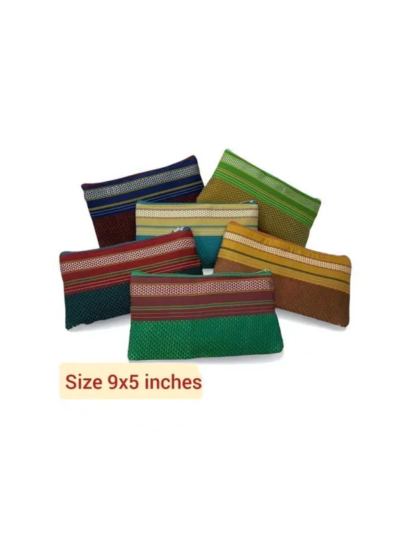 Khun_(खण)_Fabric_Purse_/_Zipper_Pouch_PACK_OF_12