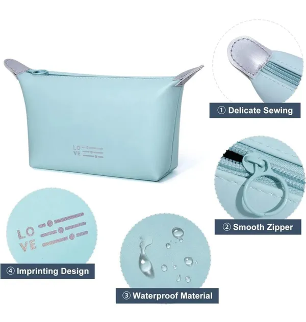 kujra_Multi-Purpose_Cosmetic_Pouch_Set_of_4_Waterproof_PU_Makeup_Bags_Multi_Free_Size_Pouch_(Pack_of_4)