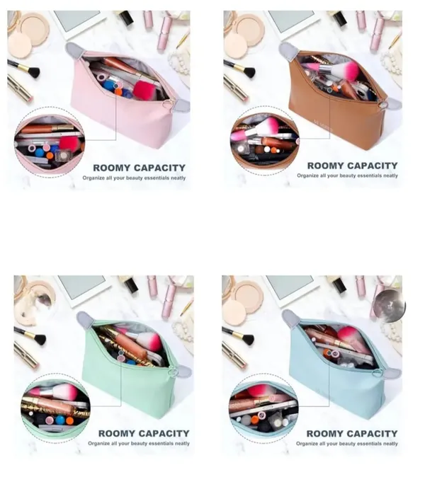 kujra_Multi-Purpose_Cosmetic_Pouch_Set_of_4_Waterproof_PU_Makeup_Bags_Multi_Free_Size_Pouch_(Pack_of_4)