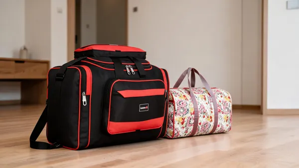 kujra_(Expandable)_Luggage_bag_pack_of_2_Duffel_Without_Wheels_()