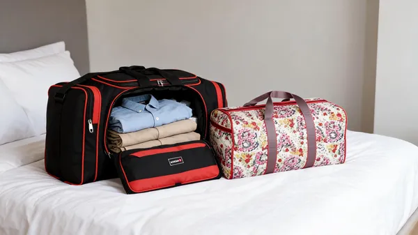 kujra_(Expandable)_Luggage_bag_pack_of_2_Duffel_Without_Wheels_()