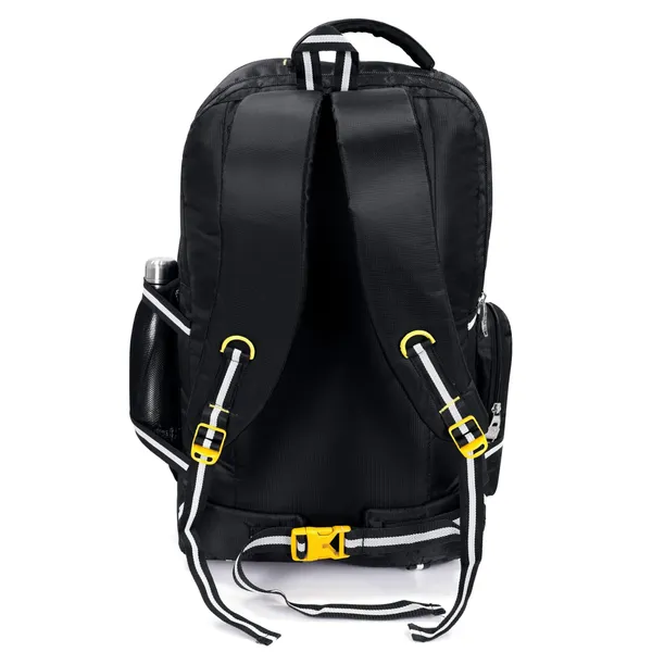 high-capacity_utility_rucksacks_and_tactical_travel_backpacks_featuring_front-loading_double_pockets_and_side_tension_buckles: