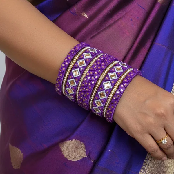 Designer_Purple_Bangles_Set_with_Kundan_&_Stone_Work