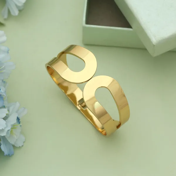 Elegant_Golden_Double_Oval_Open_Cuff_Bracelet_for_Women_&_Girls