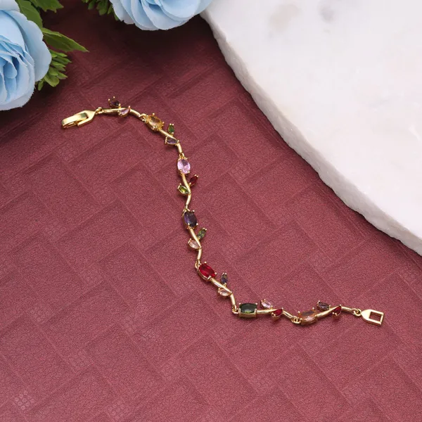 Elegant_multicolour_Stone_Floral_Bracelet_for_Women_Crystal_Bracelet_Stylish_Party_&_Festive_Jewellery