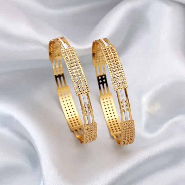 Golden_Designer_Mesh_Pattern_Bangles