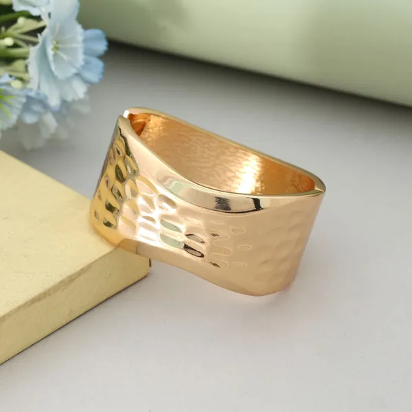 Golden_Textured_Wide_Cuff_Bracelet