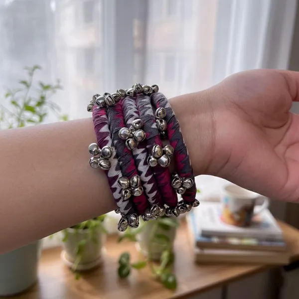 Multicolour_Thread_Work_Bangles_with_Silver_Bead_Detailing