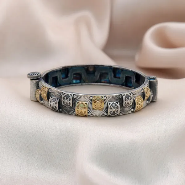 Silver_Leaf_Design_Kada_Bracelet_for_Women_|_Traditional_Ethnic_Cuff_Bangle_|_Oxidized_Finish_Jewellery