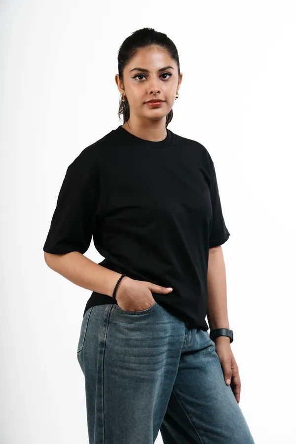 Black_Oversized_Fit_T-Shirt_for_Women