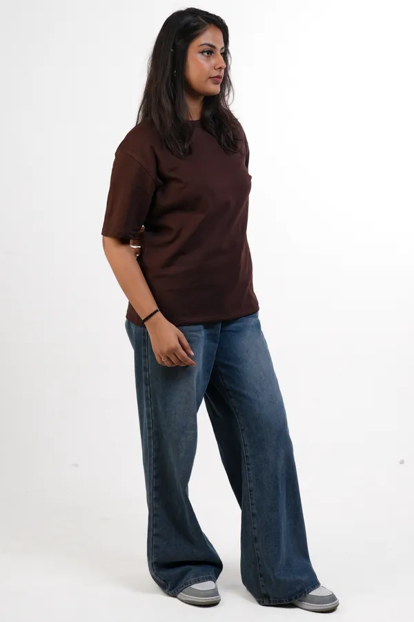Brown_Relaxed_Fit_T-Shirt_for_Women