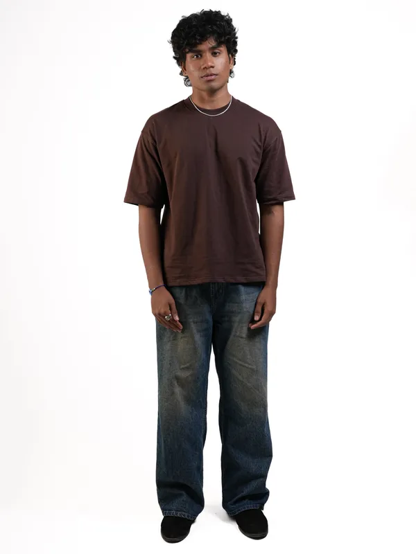 Brown_Oversized_Fit_T-Shirt_for_Men