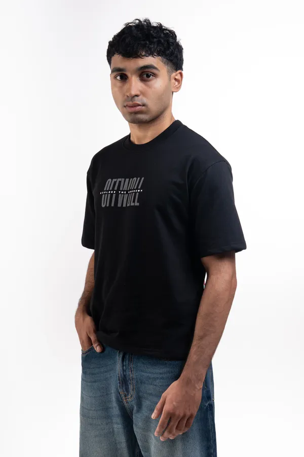 Black_Graphic_Relaxed_Fit_T-Shirt_For_Men