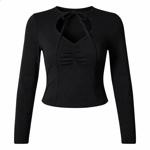 Black_Lycra_Top_For_Women