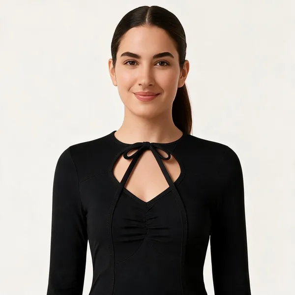 Black_Lycra_Top_For_Women