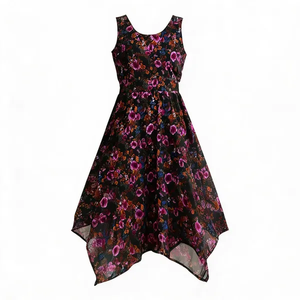 Black_Lycra_Midi_Dress_For_Women