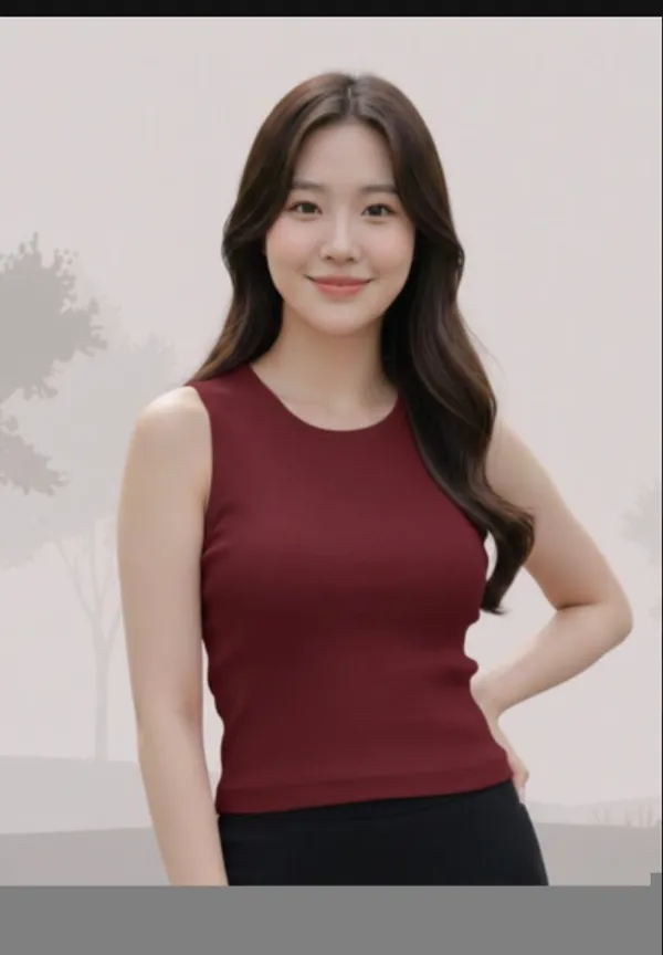 Maroon_Sleeveless_Fitted_Tank_Top_for_Women