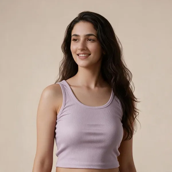 Lavender_Lycra_Crop_Top_For_Women