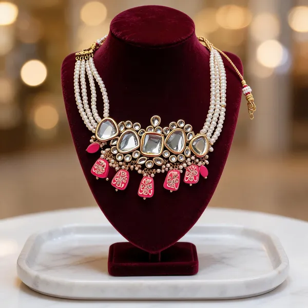Gold_Anti_Tarnish_Kundan_Necklace_For_Women